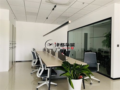 銀川辦公室裝修設計項目|津都華麗設計