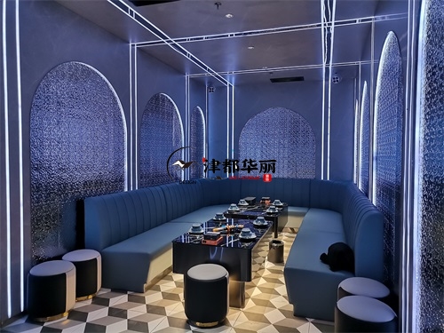 銀川餐廳裝修設計項目|津都華麗設計