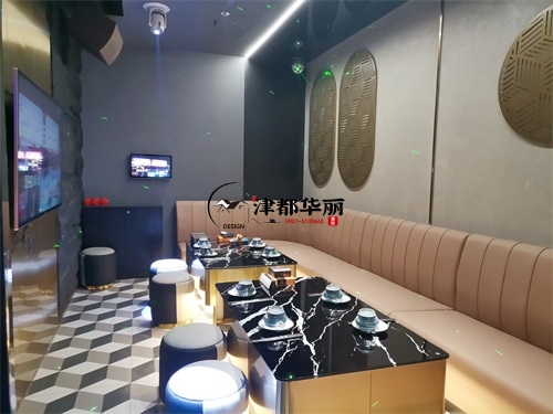 銀川餐廳裝修設計項目|津都華麗設計