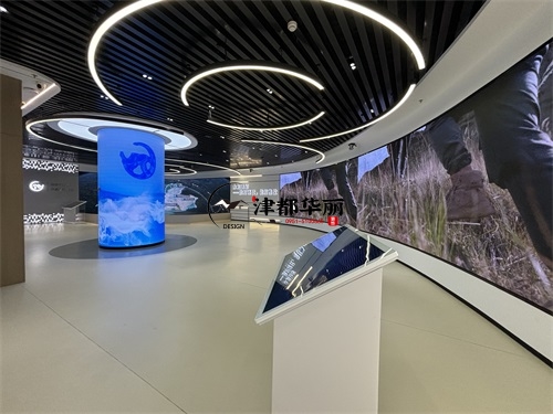 銀川辦公樓裝修設計項目|津都華麗設計